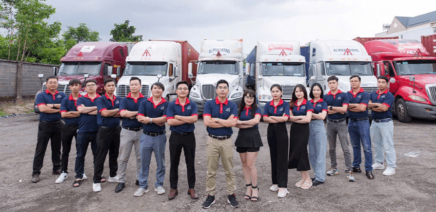 Đội xe đầu kéo container của Liên Minh Toàn Cầu